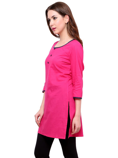 Finding Product Women's 3/4sleeves front buttoned kurti