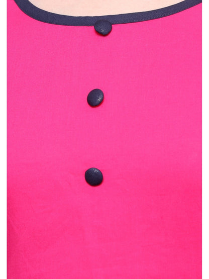 Finding Product Women's 3/4sleeves front buttoned kurti
