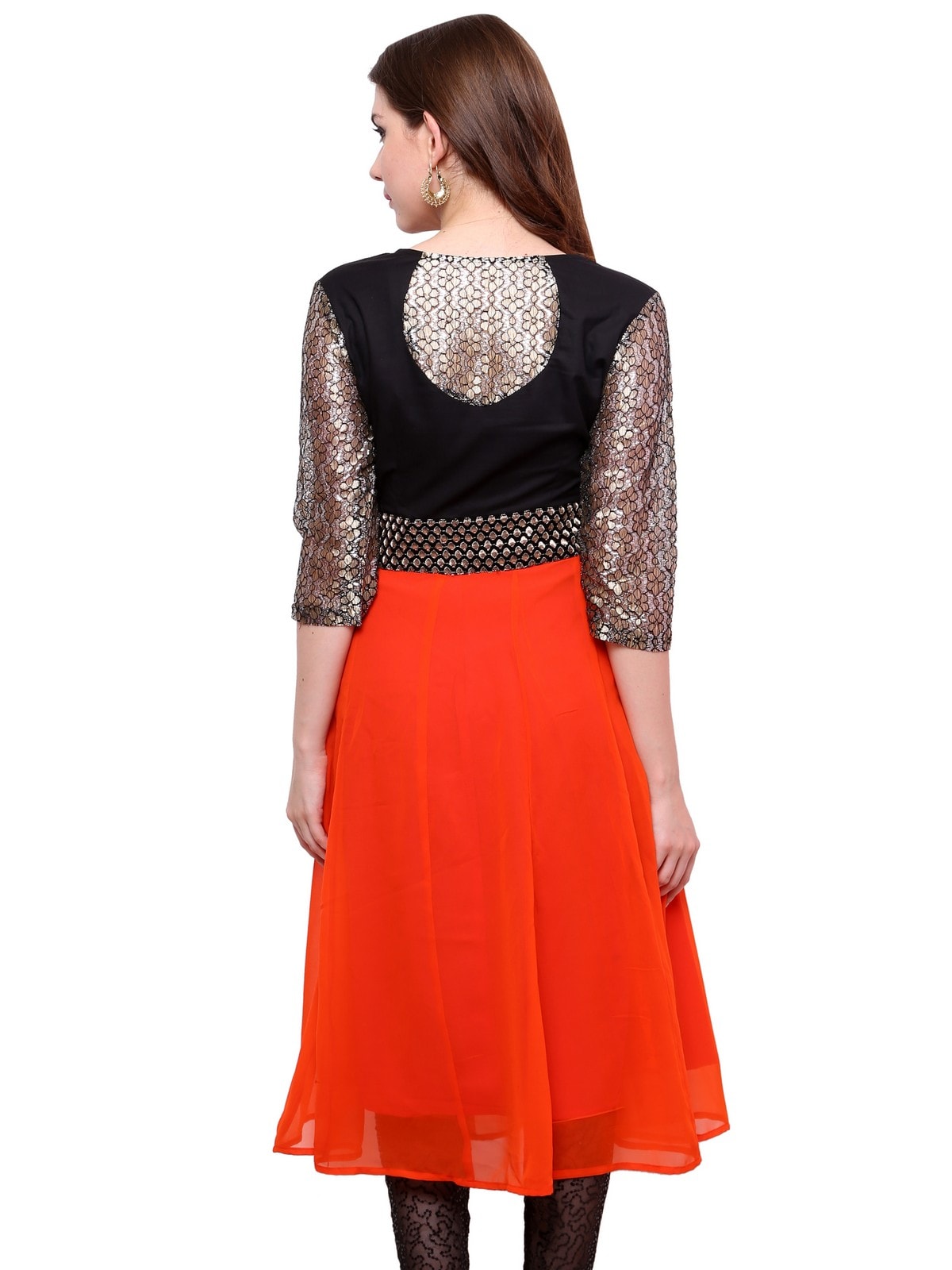 Finding Product Women's Brocade Belt Kurti