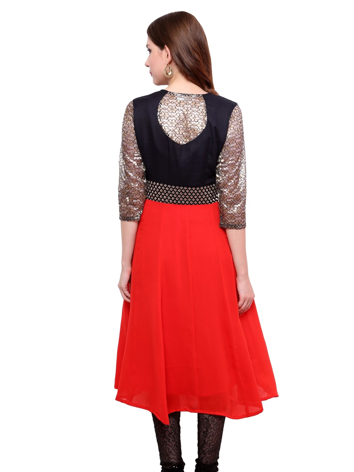 Finding Product Women's Brocade Belt Kurti