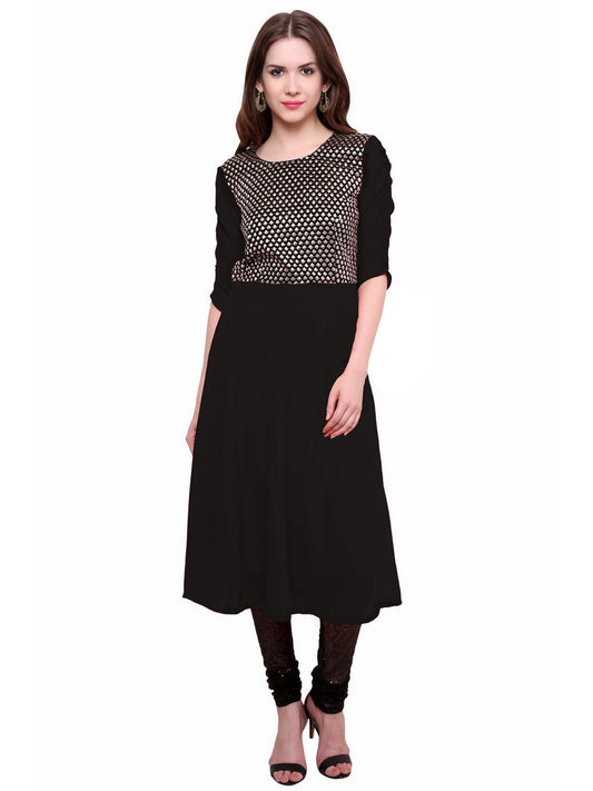 Finding Product Women's Brocade Bodice Kurti