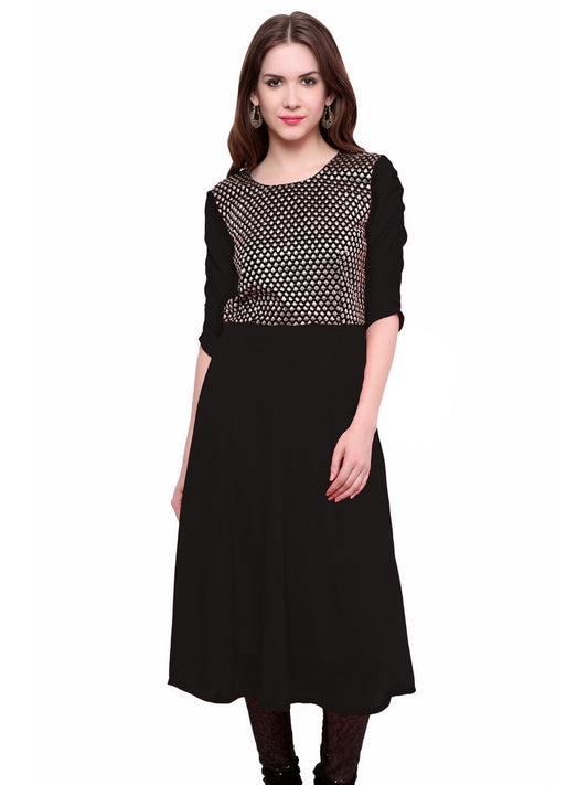 Finding Product Women's Brocade Bodice Kurti