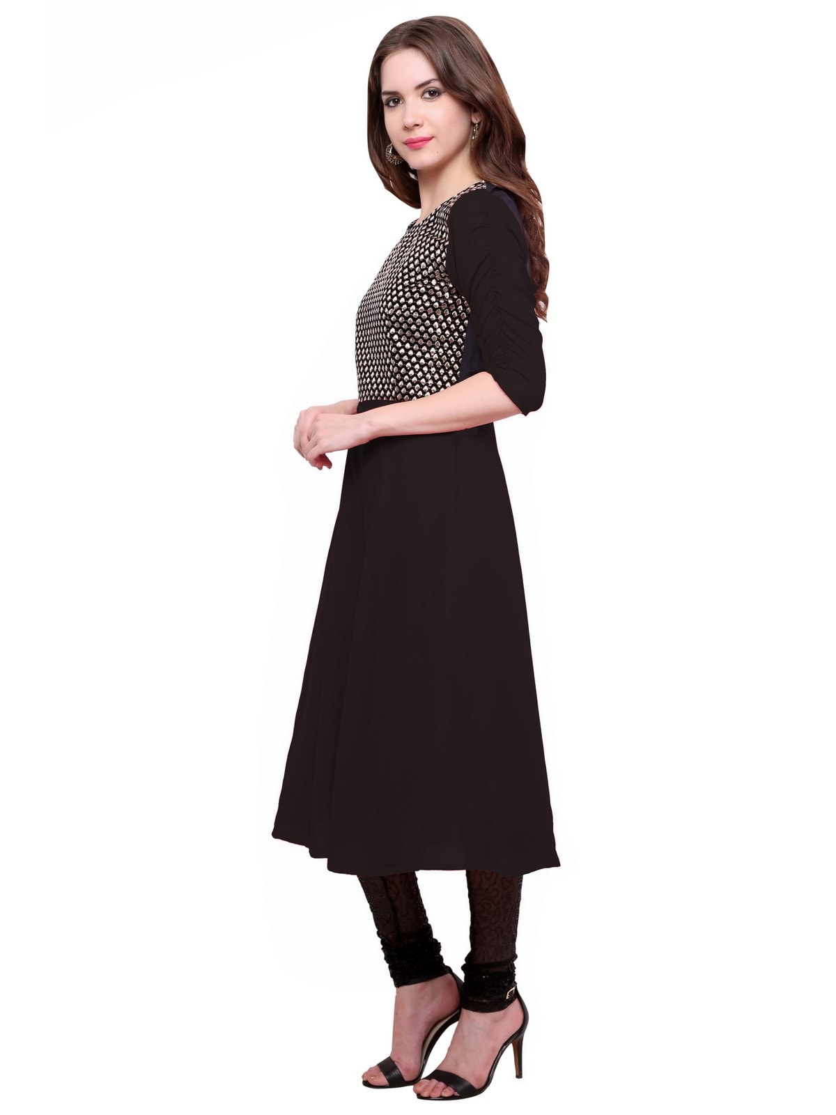 Finding Product Women's Brocade Bodice Kurti