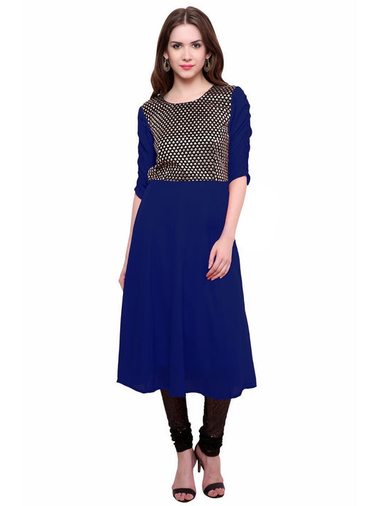Finding Product Women's Brocade Bodice Kurti
