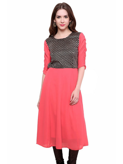 Finding Product Women's Brocade Bodice Kurti