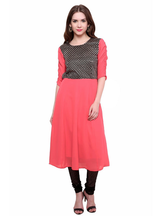 Finding Product Women's Brocade Bodice Kurti