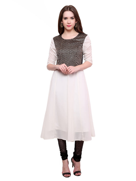 Finding Product Women's Brocade Bodice Kurti