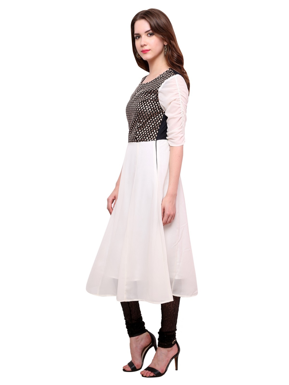 Finding Product Women's Brocade Bodice Kurti