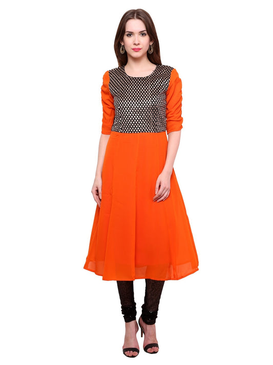 Finding Product Women's Brocade Bodice Kurti