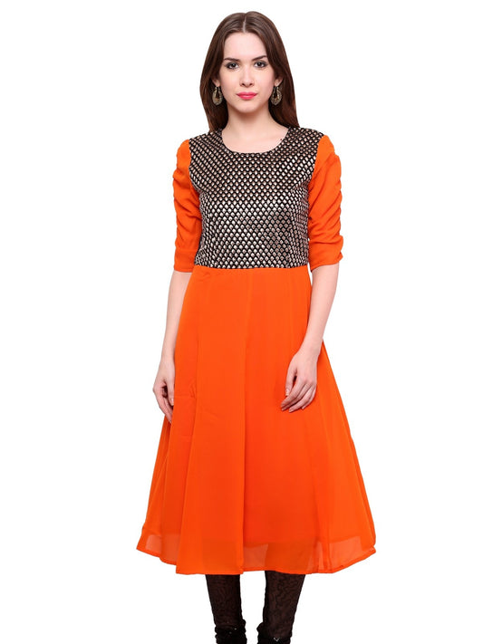 Finding Product Women's Brocade Bodice Kurti
