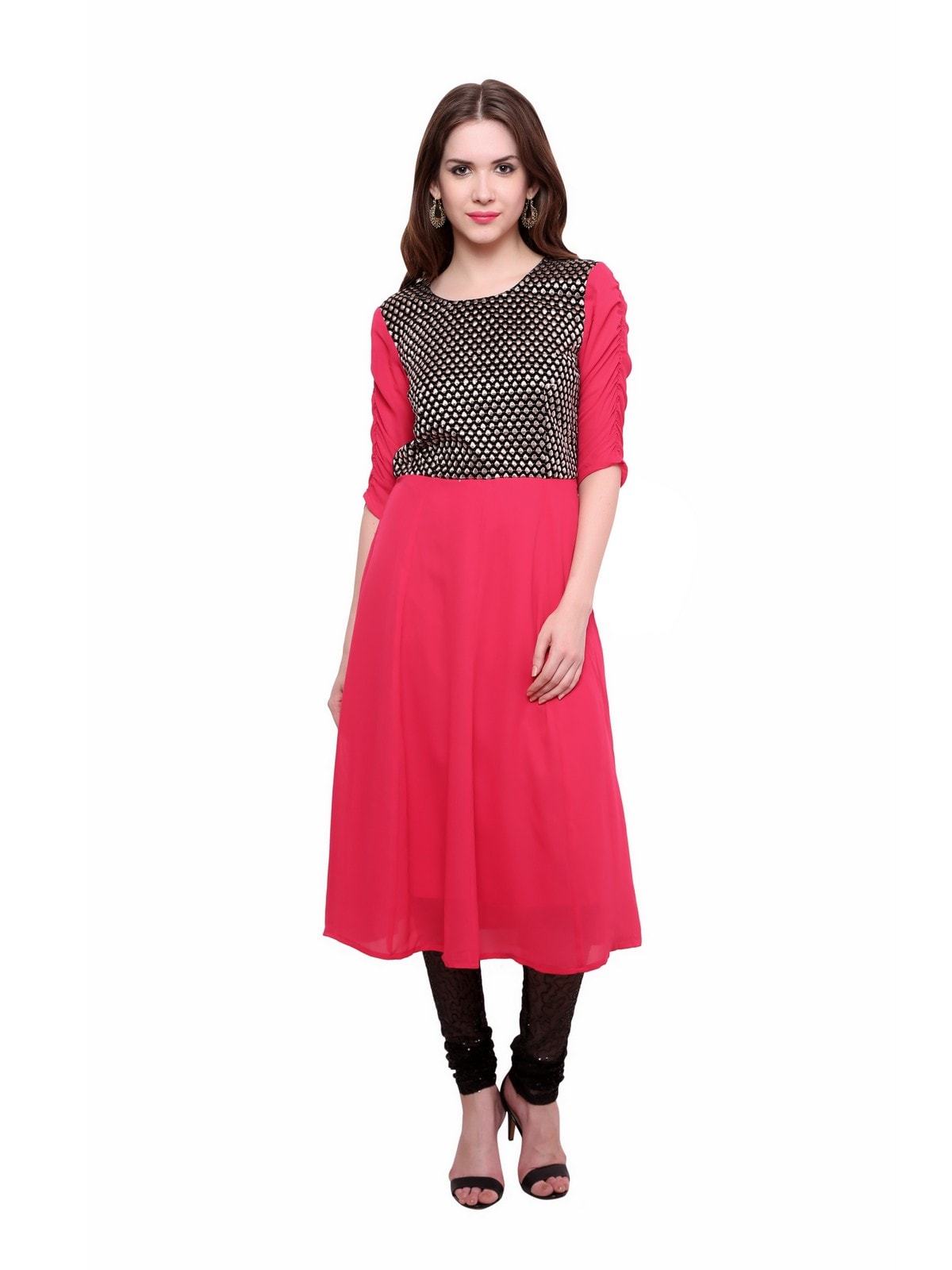 Finding Product Women's Brocade Bodice Kurti