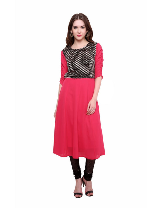 Finding Product Women's Brocade Bodice Kurti