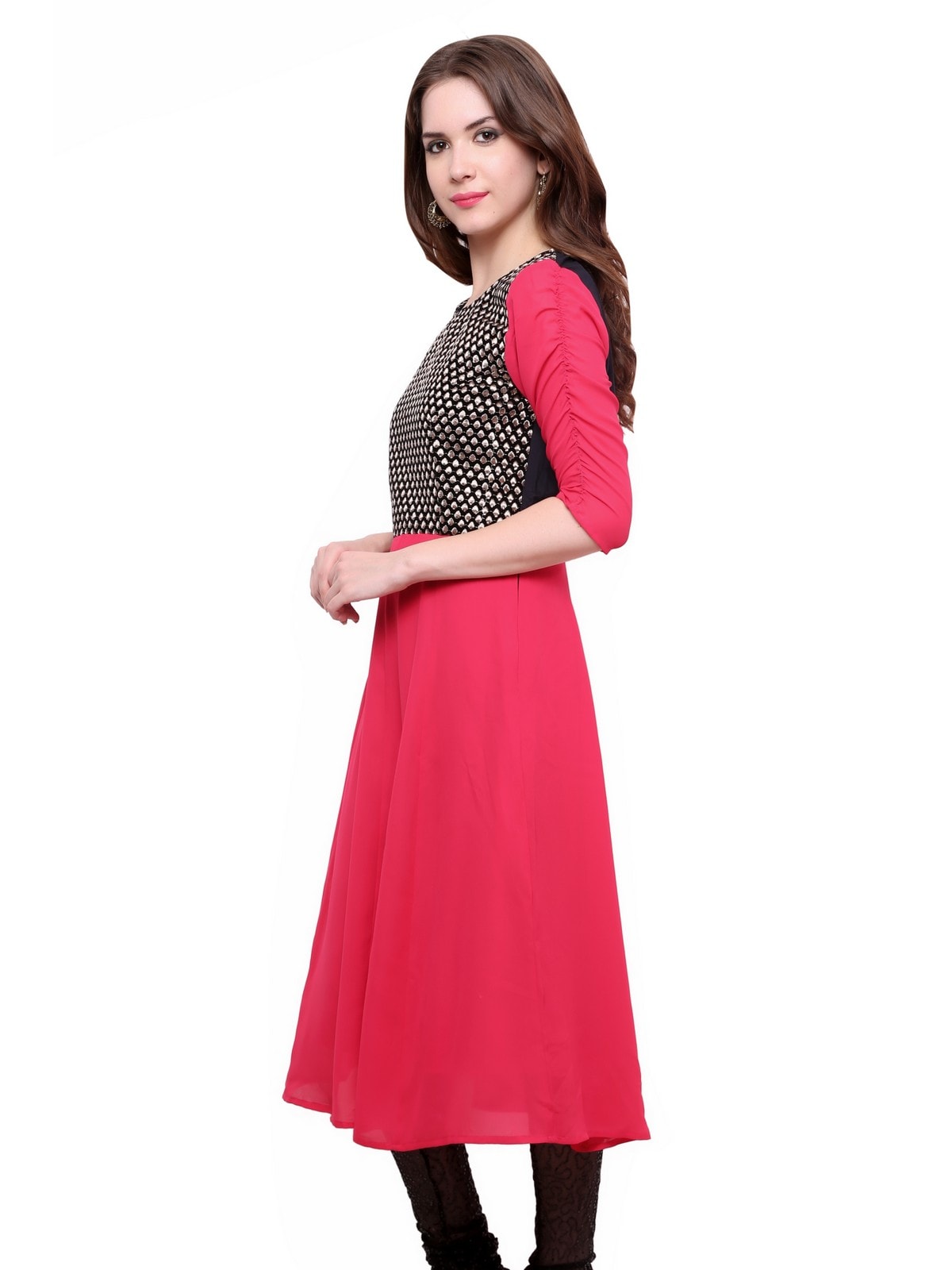 Finding Product Women's Brocade Bodice Kurti