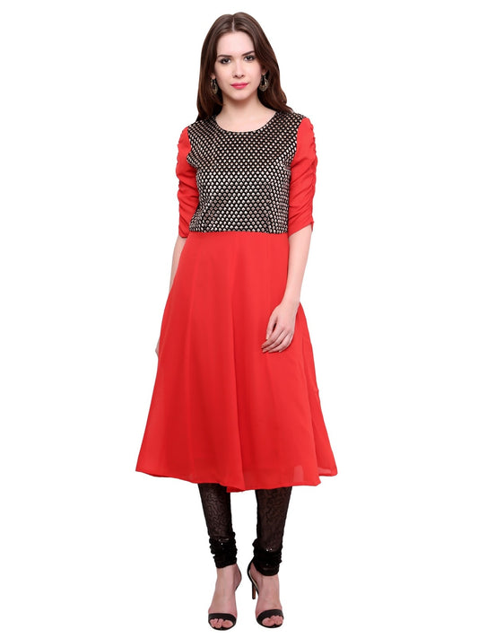 Finding Product Women's Brocade Bodice Kurti