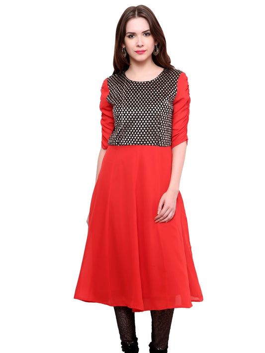 Finding Product Women's Brocade Bodice Kurti