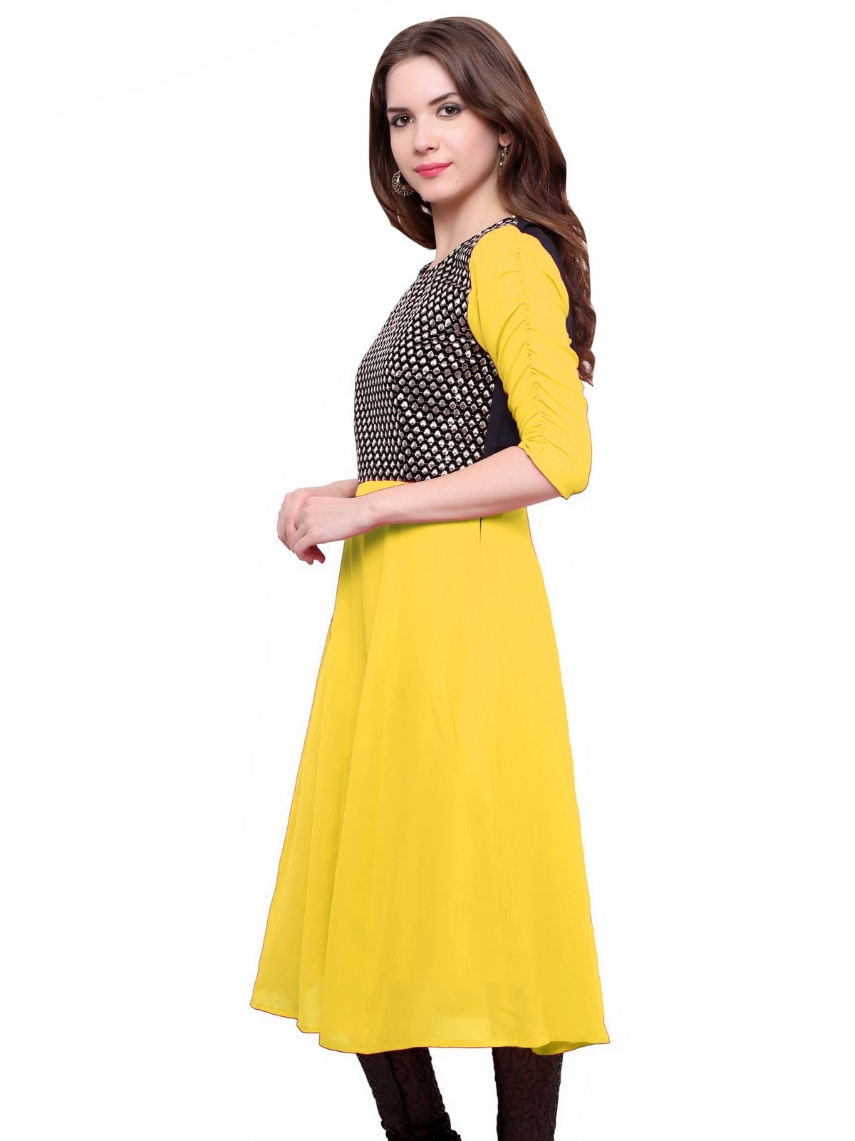 Finding Product Women's Brocade Bodice Kurti