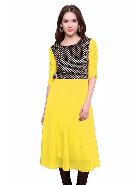 Finding Product Women's Brocade Bodice Kurti