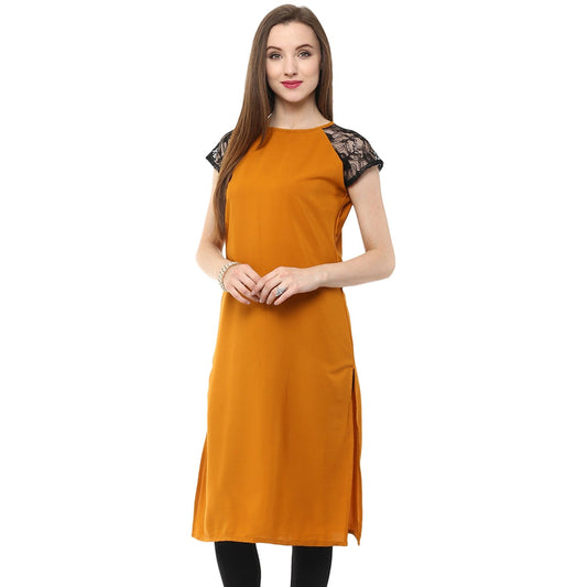 Finding Product Women's Raglan Lace Kurti