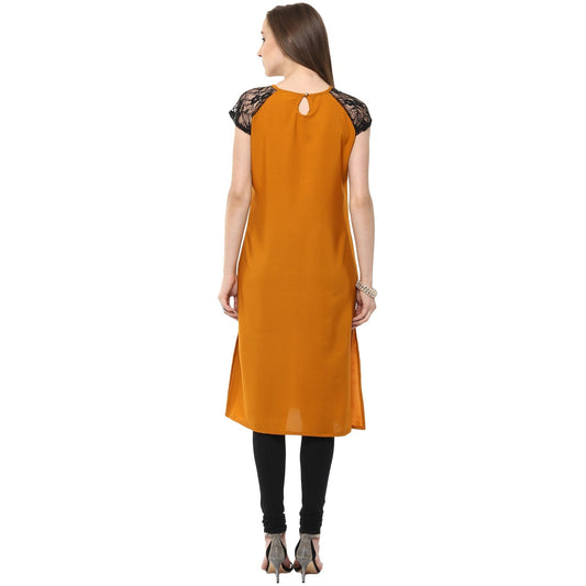 Finding Product Women's Raglan Lace Kurti