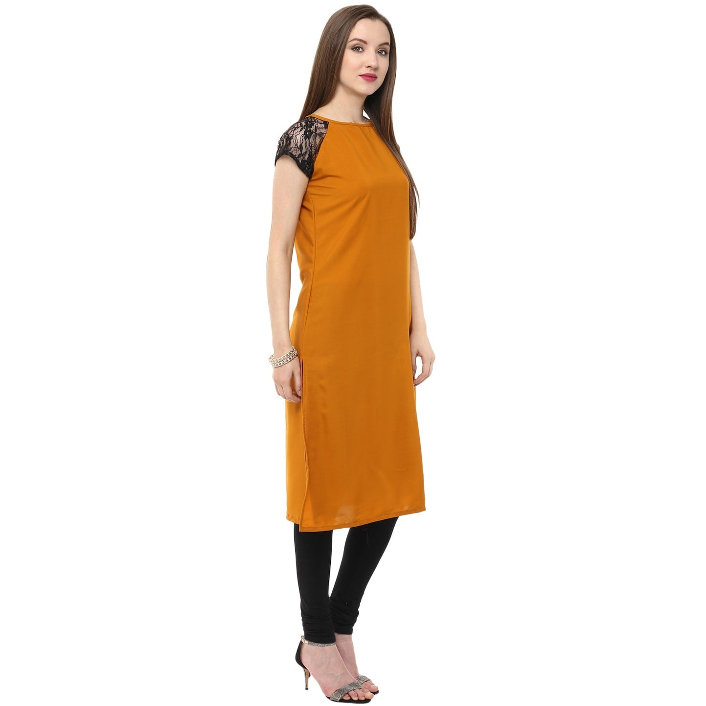 Finding Product Women's Raglan Lace Kurti
