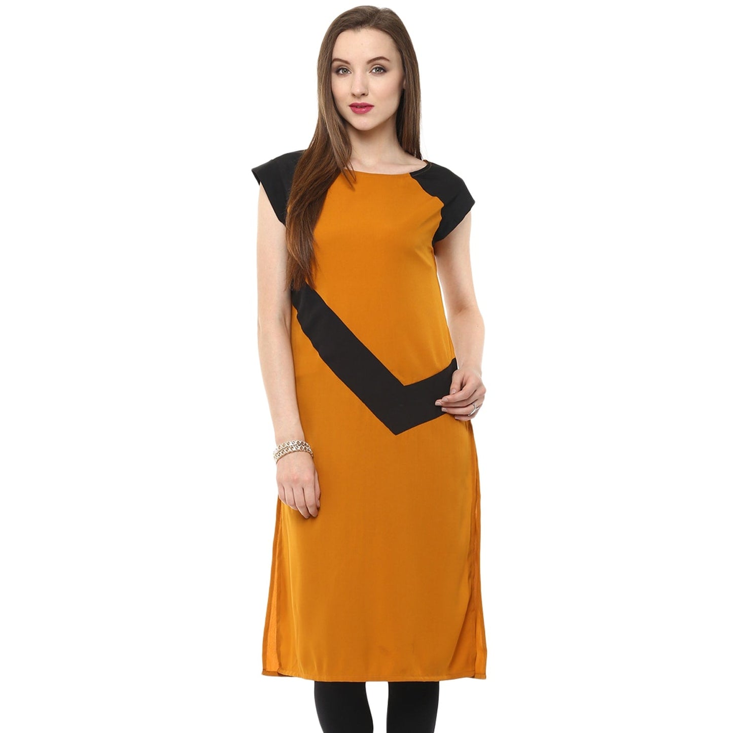 Finding Product Women's Asymmetric Patch Kurti