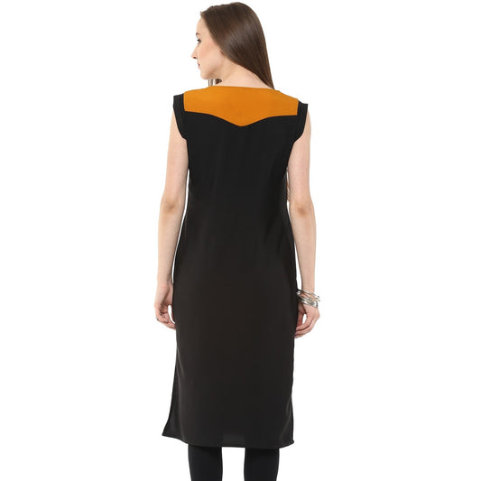Finding Product Women's Color Block Patched Kurti