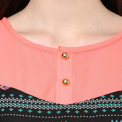 Finding Product Women's Neon Printed Kurti