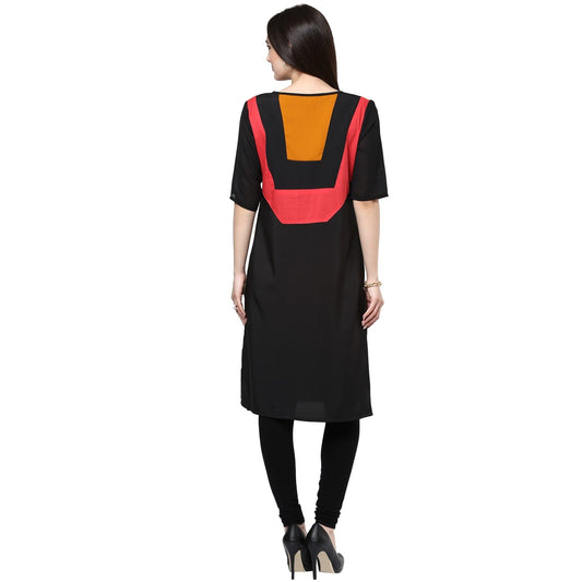 Finding Product Women's Mustard Yoke Kurti