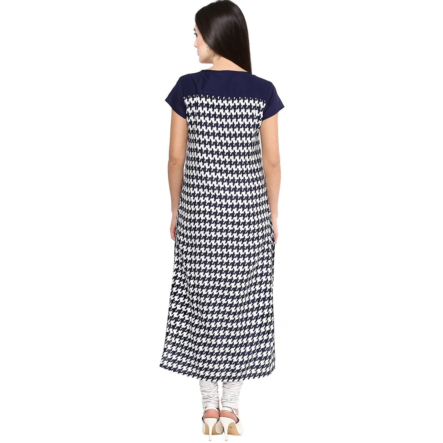 Finding Product Women's Honstooth Print Kurti