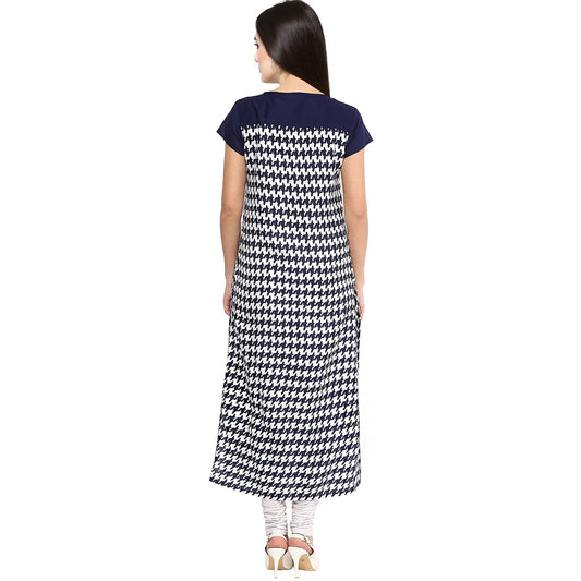 Finding Product Women's Honstooth Print Kurti
