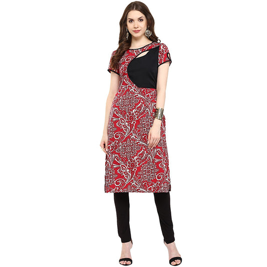 Finding Product Women's Flower Print Kurti