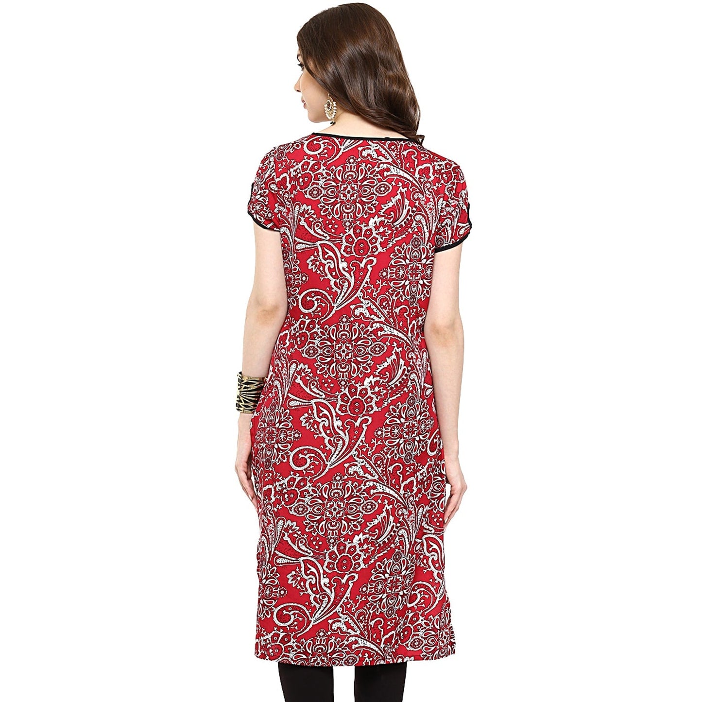 Finding Product Women's Flower Print Kurti