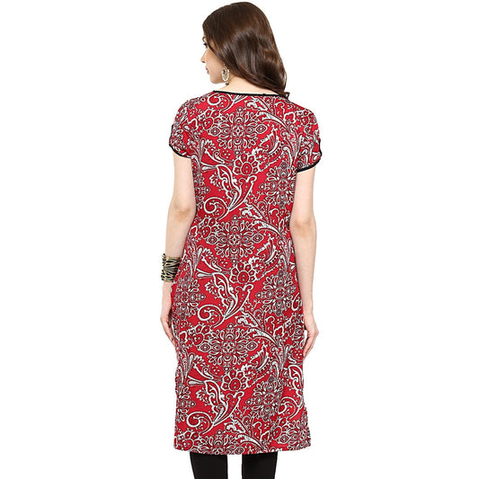 Finding Product Women's Flower Print Kurti