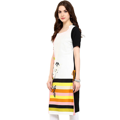 Finding Product Women's Bird Flower Print Kurti