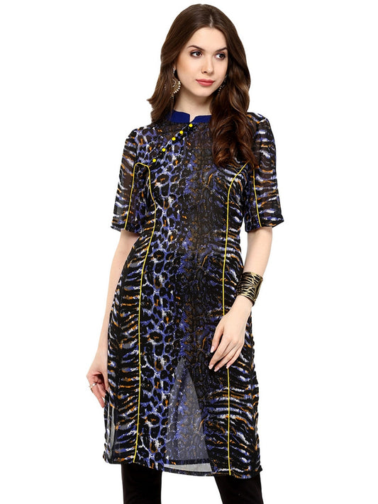 Finding Product Women's Snakeskin Print Kurti
