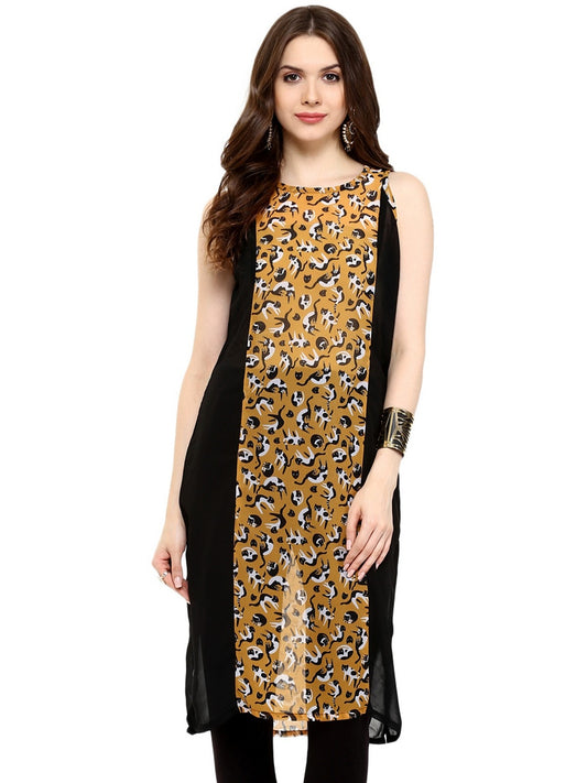Finding Product Women's Cat Print Kurti