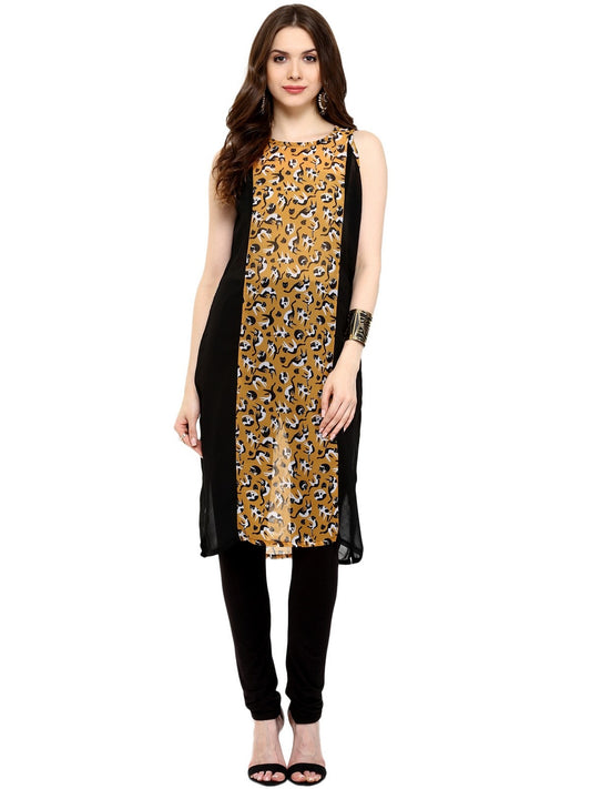 Finding Product Women's Cat Print Kurti