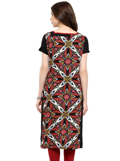 Finding Product Women's Allover Abstract Print Kurti