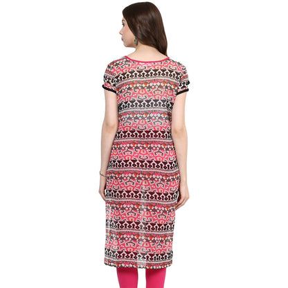 Finding Product Women's Multi Print Kurti