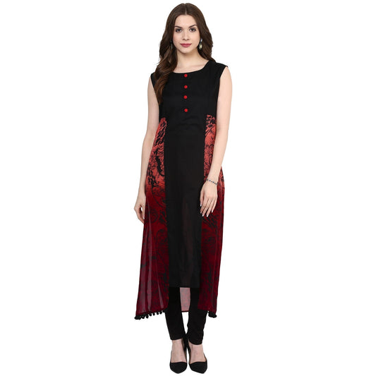 Finding Product Women's Abstract Print Ankle Length Kurti