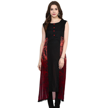 Finding Product Women's Abstract Print Ankle Length Kurti
