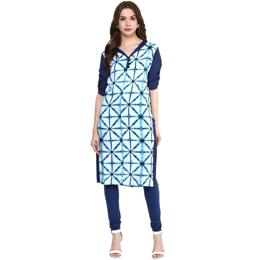 Finding Product Women's Ombre Print Kurti