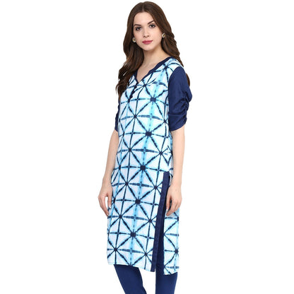 Finding Product Women's Ombre Print Kurti