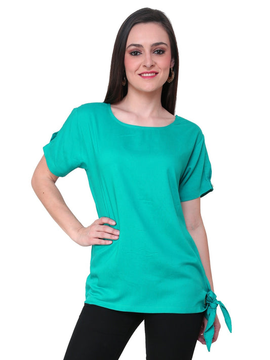 Finding Product Women's Knotted Top