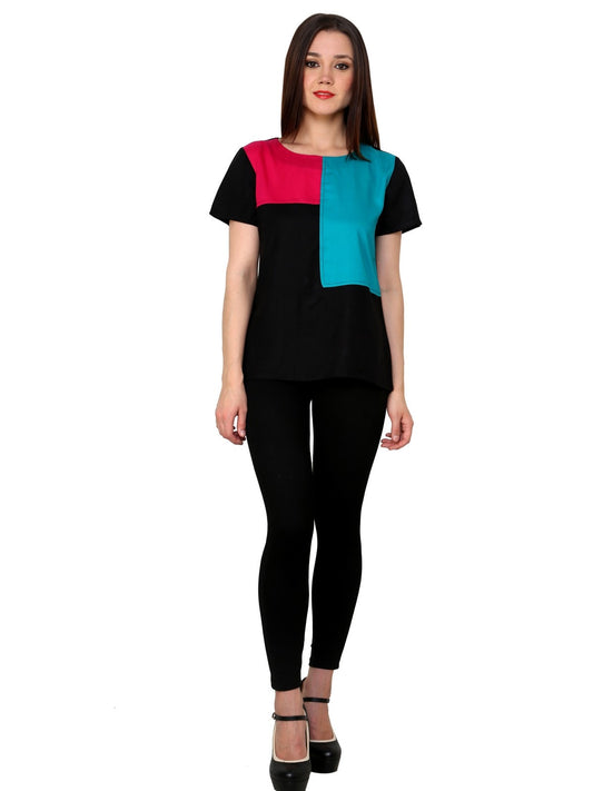 Finding Product Women's Colour Block Top
