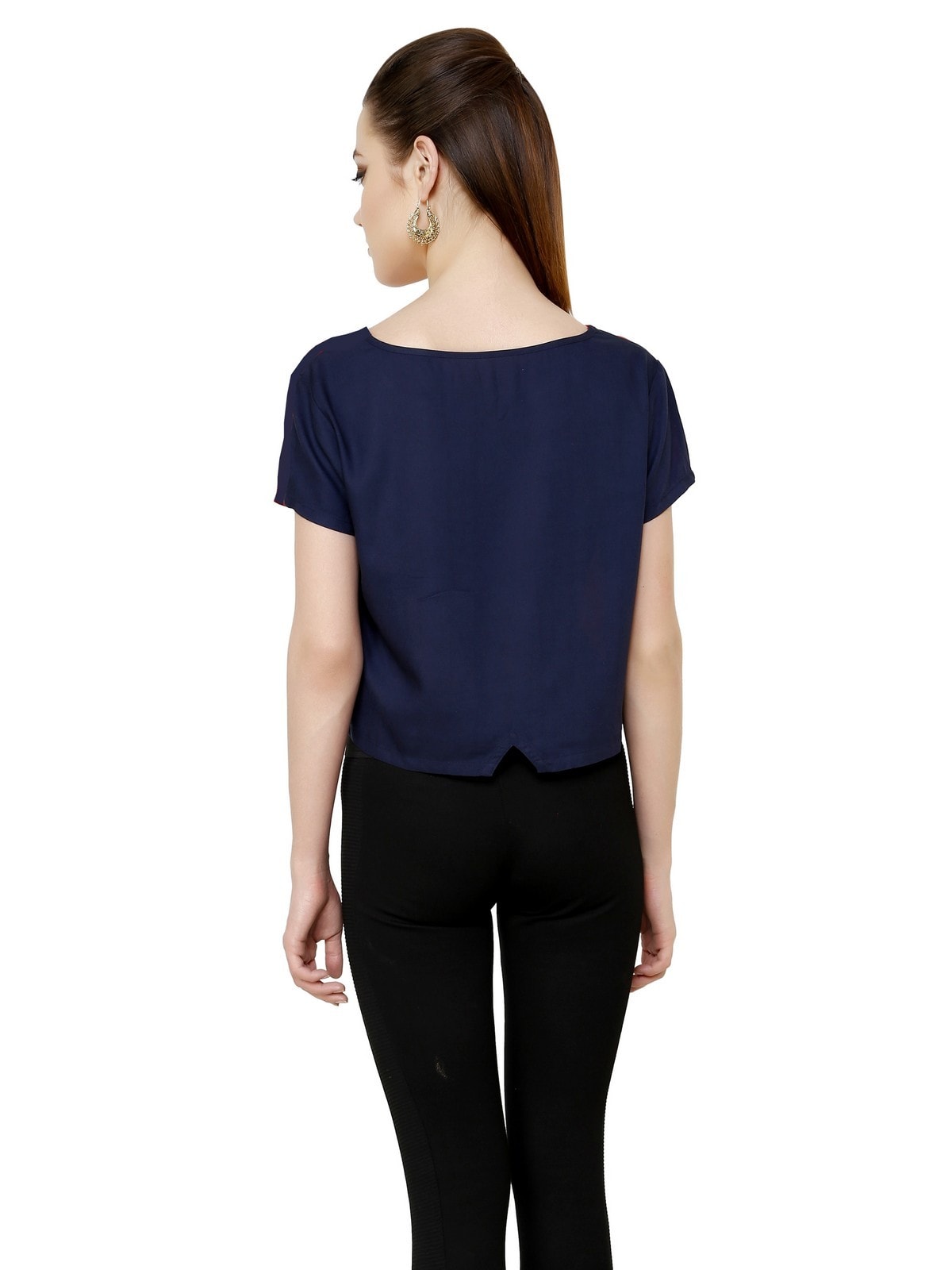 Finding Product Women's Green Bow Crop Top