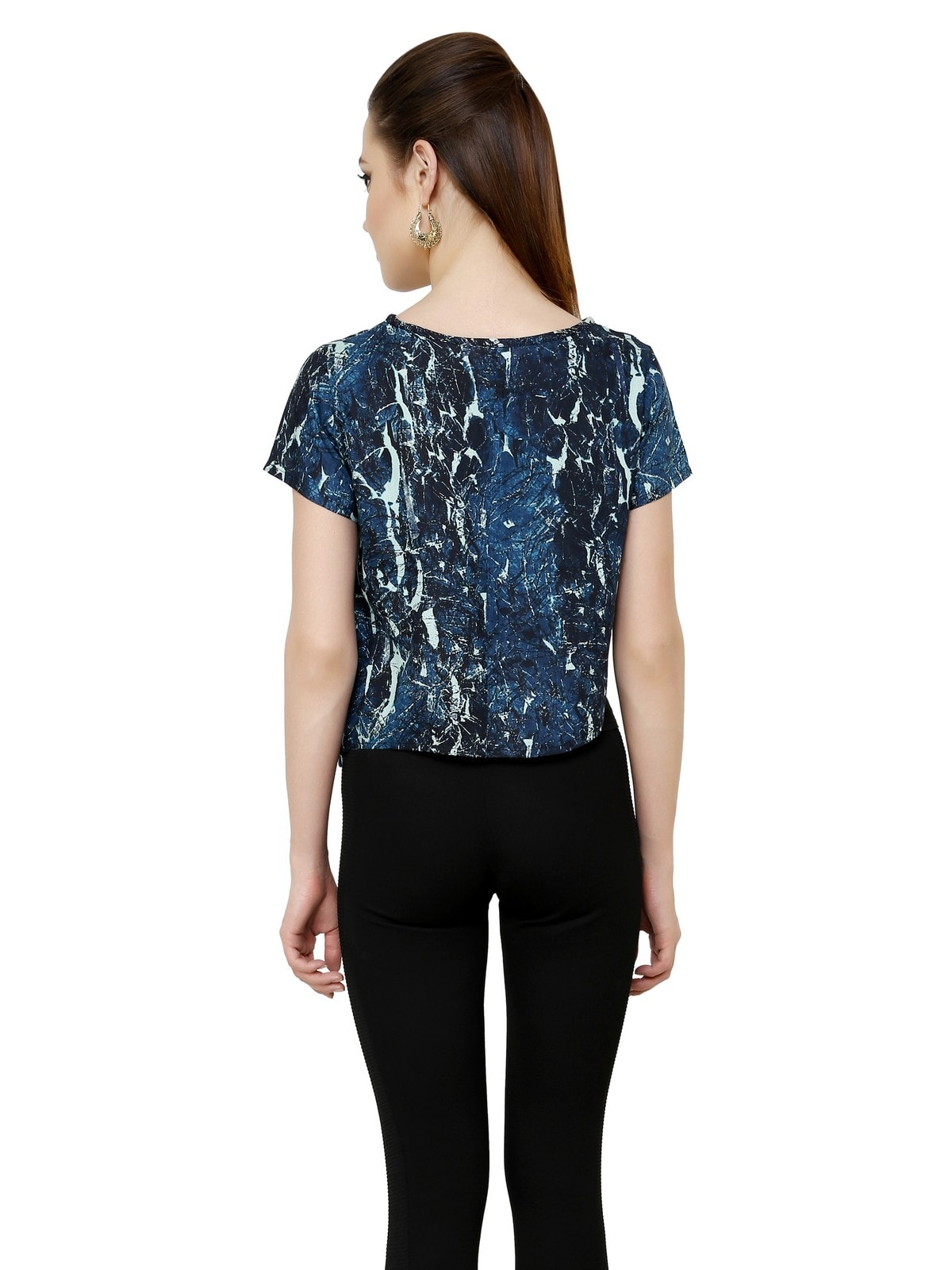 Finding Product Women's Asymmetric Crop Top