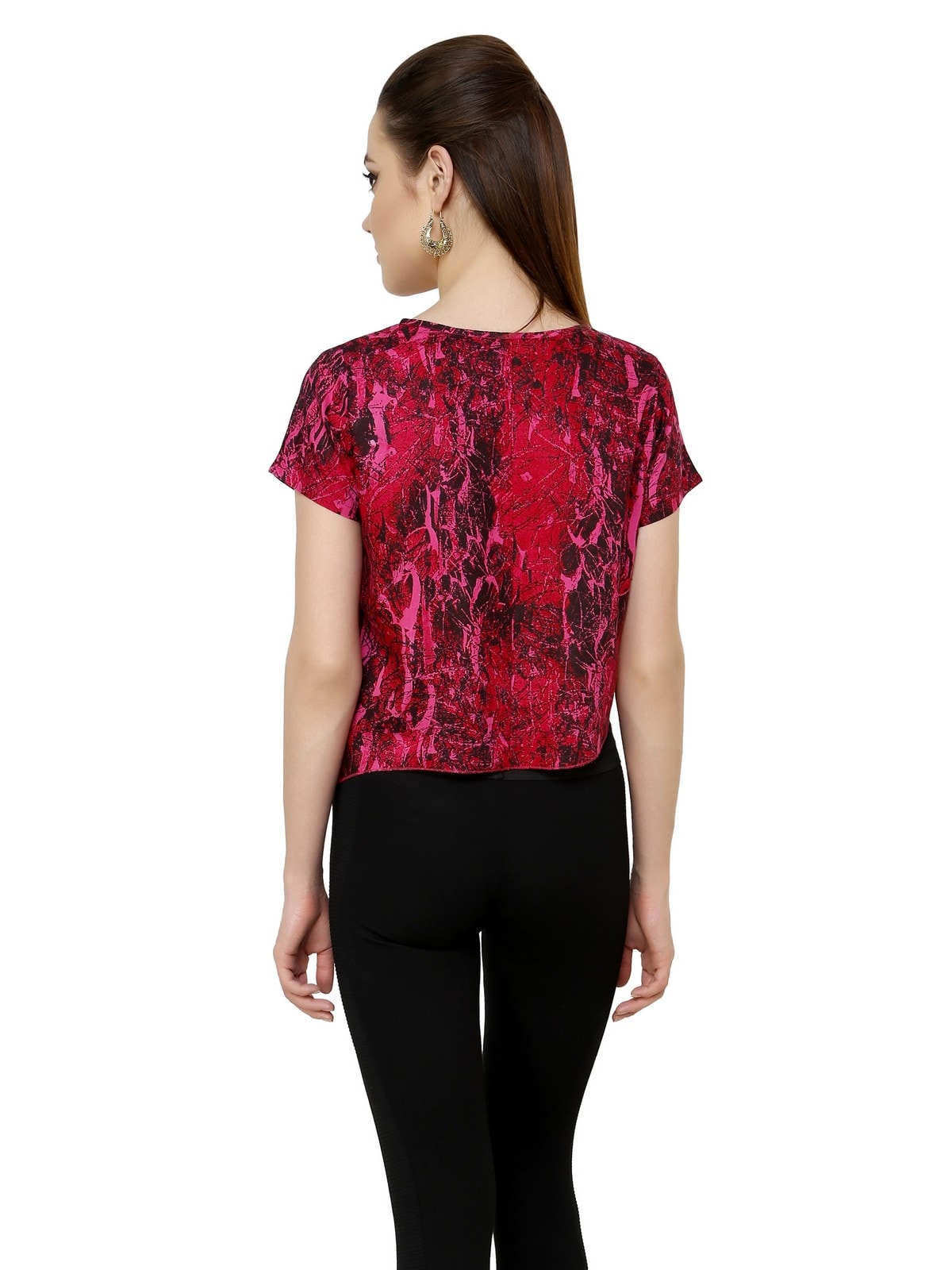 Finding Product Women's Asymmetric Crop Top