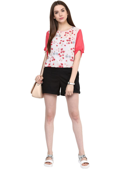 Finding Product Women's Pastel Bow-Shape Top