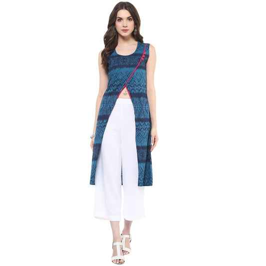 Finding Product Women's Printed Cross-Over Kurti